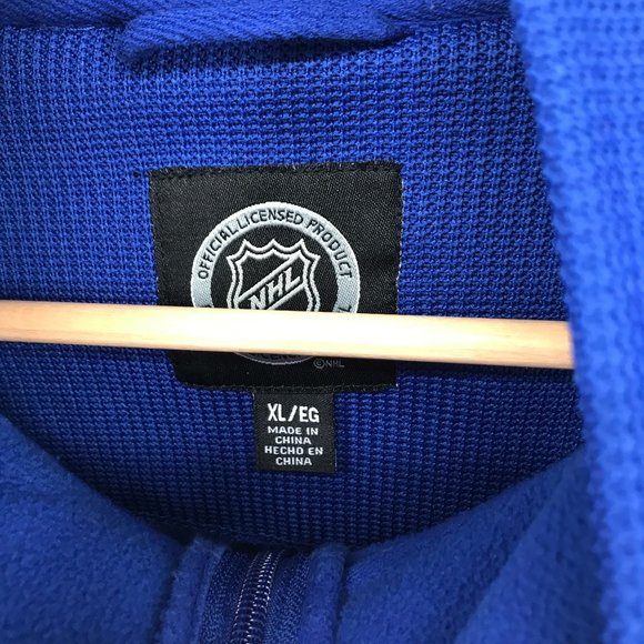 Men's St. Louis Blues XL Fleece Full Zip Jacket Official NHL - Picture 5 of 13